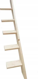 SCHODKI DRABINKA DLA KOTA 5 STOPNI DREWNO 1 M - Drapaki dla kotów - miniaturka - grafika 1