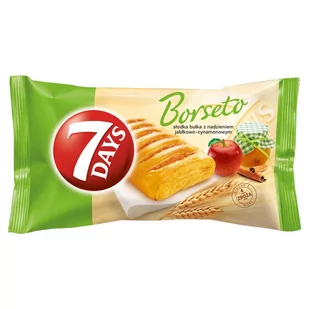 7 Days Borseto Słodka bułka z nadzieniem jabłkowo-cynamonowym 80 g - Batoniki - miniaturka - grafika 1