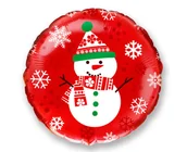 Wielkanoc - FLX Balon foliowy Bałwanek - 47 cm - 1 szt. 401530 - miniaturka - grafika 1