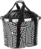 Koszyki rowerowe - Reisenthel KlickFix KlickFix Koszyk rowerowy, zebra 2021 Kosze na kierownicę 0303ZE - miniaturka - grafika 1