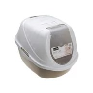 Kuwety dla kotów - Pet Inn Kuweta kryta Easy Cat kolor latte nr kat.115563 - miniaturka - grafika 1