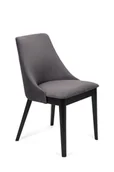 Krzesła - Krzesło Caro 1 Czarny 134 / 731 Portland Grafit - miniaturka - grafika 1