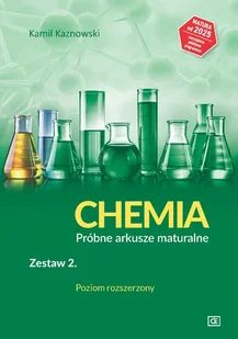 CHEMIA Próbne arkusze maturalne Zestaw 2 Poziom rozszerzony - Podręczniki do technikum - miniaturka - grafika 1