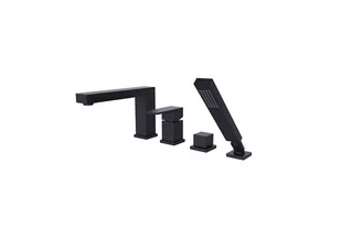 Bateria Wannowa 4-Otworowa Besco Modern/Varium - Baterie wannowe i prysznicowe - miniaturka - grafika 1