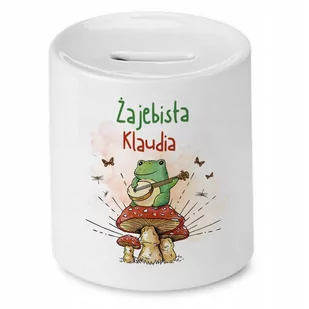 Skarbonka dla Klaudii na Urodziny Idealny Prezent z Nadrukiem ze Zdjęciem - Skarbonki - miniaturka - grafika 1