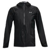 Kurtki męskie - Wiatrówka Under Armour Impasse Rain Storm 1360416-001 L - miniaturka - grafika 1