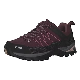 CMP Damskie buty trekkingowe Rigel Low Wmn Wp Walking Shoe, Prugna, 41 EU, PRUGNA, 41 EU - Buty trekkingowe damskie - miniaturka - grafika 1