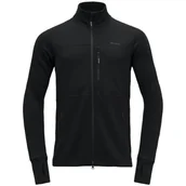 Bluzy sportowe męskie - Męska bluza Devold Thermo Wool Jkt Man Rozmiar: L / Kolor: czarny - miniaturka - grafika 1