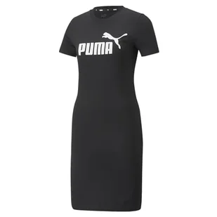 PUMA Ess Slim Tee sukienka damska (opakowanie 1) - Sukienki - miniaturka - grafika 1