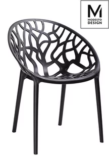 Modesto Design MODESTO krzesło KORAL czarne - polipropylen C1024.BLACK [10243411] - Krzesła - miniaturka - grafika 1
