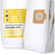 Worki do odkurzaczy - 20x Worek do Odkurzacza Kärcher 2901 Syntetyczny Pojemny Odporny Worki - miniaturka - grafika 1