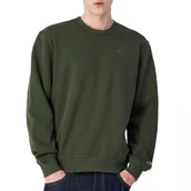 Bluzy męskie - Bluza Champion Tonal C Logo Fleece Sweatshirt 220275-GS508 - zielona - miniaturka - grafika 1