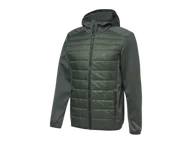 Kurtki i kamizelki sportowe męskie - CRIVIT Kurtka hybrydowa męska (Zielony, L(52/54)) - miniaturka - grafika 1