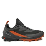 Buty trekkingowe męskie - Trekkingi Salomon Cross Over 2 Gore-Tex L47265000 Szary - miniaturka - grafika 1