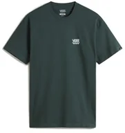 Koszulki męskie - t-shirt VANS LEFT CHEST LOGO II TEE Green Gables - miniaturka - grafika 1
