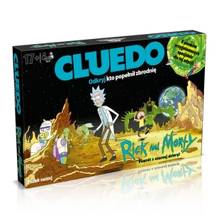 Winning Moves Cluedo Rick And Morty - Gry planszowe - miniaturka - grafika 1