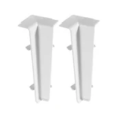 Listwy przypodłogowe - Narożnik wewnętrzny do listwy przypodłogowej HI-LINE biała Artens 5901171280152 - miniaturka - grafika 1