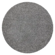 Dywany - Dywan SOFFI koło shaggy 5cm szary koło 80 cm - miniaturka - grafika 1