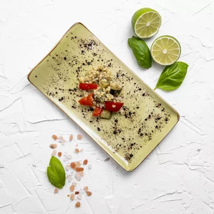 Fine Dine TALERZ SERWINGOWY OLIVE 21,5 x 12 cm PORCELANA EARTH COLOURS - Talerze - miniaturka - grafika 3