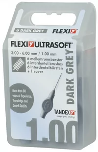 Tandex Flexi UltraSoft 3,00-6,00 mm szczoteczki międzyzębowe Dark Grey - Szczoteczki międzyzębowe Tandex Flexi UltraSoft 3,00-6,00 mm szczoteczki międzyzębowe Dark Grey - Szczoteczki międzyzębowe - miniaturka - grafika 1