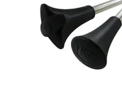 Pozostały sprzęt i akcesoria do ćwiczeń - Pałka Mażoretkowa Belti PMT1 - Chrom czarna - miniaturka - grafika 1