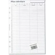 Artykuły biurowe - Antra Wkład do organizera A5 Plan miesiąca ANTRA - miniaturka - grafika 1