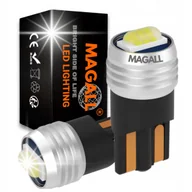 Żarówki samochodowe - ŻARÓWKI W5W 24V LED T10 6500K 400LM 1,4W BIAŁE MOCNE MAGALL FAN-CAN - miniaturka - grafika 1