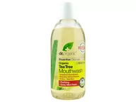 Płyny do płukania jamy ustnej - Dr. Organic Tea Tree Mout hwash 500 ML DRC09037 - miniaturka - grafika 1