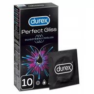 Prezerwatywy - Durex Perfect Gliss długotrwały poślizg prezerwatywy 10 szt - miniaturka - grafika 1