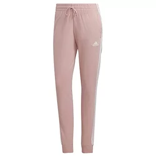 adidas Women's W 3S SJ C PT Pants, Wonder Mauve/White, rozmiar 2XS - Spodnie rowerowe - miniaturka - grafika 1