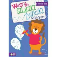 Książki edukacyjne - Zielona Sowa Wesołe szlaczki zygzaczki labirynty, zeszyt 4. Ćwiczę rękę - Opracowanie zbiorowe - miniaturka - grafika 1