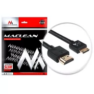 Kable - Maclean Przewód HDMI-miniHDMI SLIM 0,5m MCTV-710 - miniaturka - grafika 1