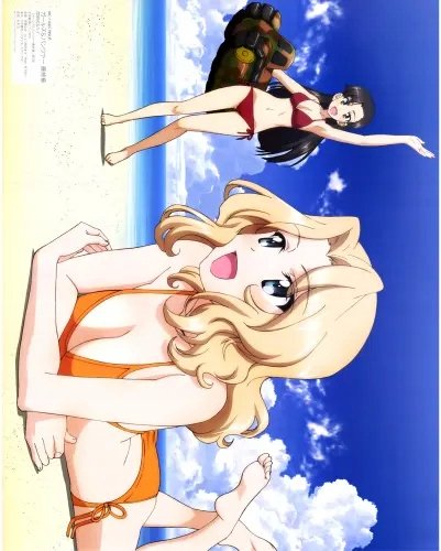Plakat Anime Girls und Panzer gup_016 A3 (custom)