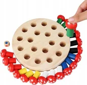 Gry planszowe - Gra Grzybki, drewniane memory 109774 Norimpex - gra - miniaturka - grafika 1