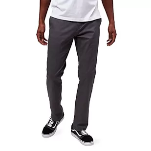 Volcom Męskie spodnie materiałowe Frickin Modern Stretch Pants, Charcoal Heather 1, 29W / 30L - Spodenki męskie - miniaturka - grafika 1