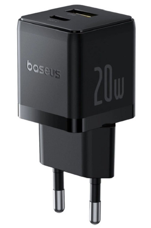 Ładowarka sieciowa Baseus Palm 20W USB-C USB-A - czarna