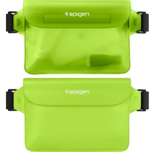 Etui wodoodporne Spigen A620 Universal Waterproof Waist Bag 2-Pack Cactus Green - Etui i futerały do telefonów - miniaturka - grafika 2