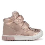 Buty dla dziewczynek - Trzewiki Nelli Blu AVO-505-113 Różowy - miniaturka - grafika 1