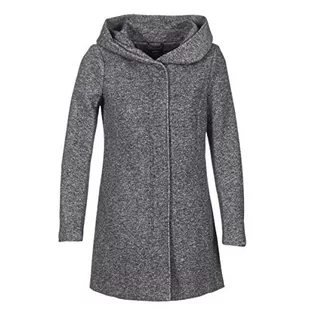 ONLY Onlsedona Light Coat Otw Noos płaszcz Kobiety, Ciemnoszary, XXL - Płaszcze damskie - miniaturka - grafika 1