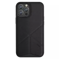 Etui i futerały do telefonów - Uniq etui Transforma iPhone 13 Pro Max 6,7" czarny/ebony black MagSafe - miniaturka - grafika 1