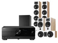 Kino domowe - Yamaha RX-A2A (czarny) + Diva 6 + 3 + 7 (dąb) + Basso 880 - miniaturka - grafika 1