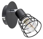 Lampy ścienne - Keter Lighting Cage kinkiet 1-punktowy 1630 1630K - miniaturka - grafika 1