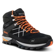 Buty trekkingowe męskie - Trekkingi Regatta Samaris Pro II RMF833 Ash / Blaze Orange 1BK - miniaturka - grafika 1