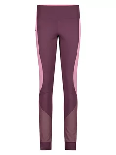 Spodnie sportowe damskie - CMP Spodnie hybrydowe w kolorze fioletowym - grafika 1