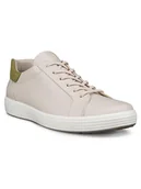 Trampki męskie - Ecco Skórzane sneakersy "Soft 7 M" w kolorze beżowym - miniaturka - grafika 1