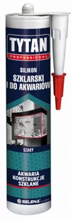 TYTAN Silikon szklarski i do akwariów czarny - Silikony - miniaturka - grafika 1