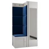 Meble do przedpokoju - Garderoba szafka na buty do przedpokoju RAMIKO 15 panele tapicerowane - miniaturka - grafika 1