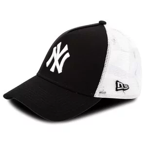 New Era Czapka z daszkiem Clean Trucker 2 Ney 11588491 Biały Czarny - Czapki męskie - miniaturka - grafika 1