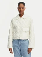 Kurtki damskie - Guess Kurtka przejściowa W6GL38 W2342 Biały Regular Fit - miniaturka - grafika 1