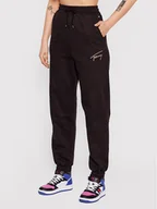 Spodnie sportowe damskie - Tommy Hilfiger Spodnie dresowe damskie DW0DW11886BDS Rozmiar XS) - miniaturka - grafika 1